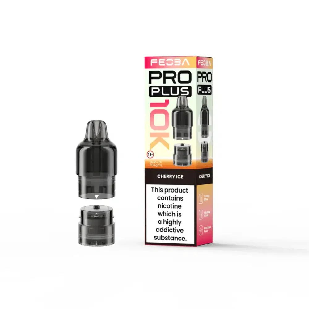 Feoba Pro Plus 10k Replacement Pods Pack of 5 Cherry Ice