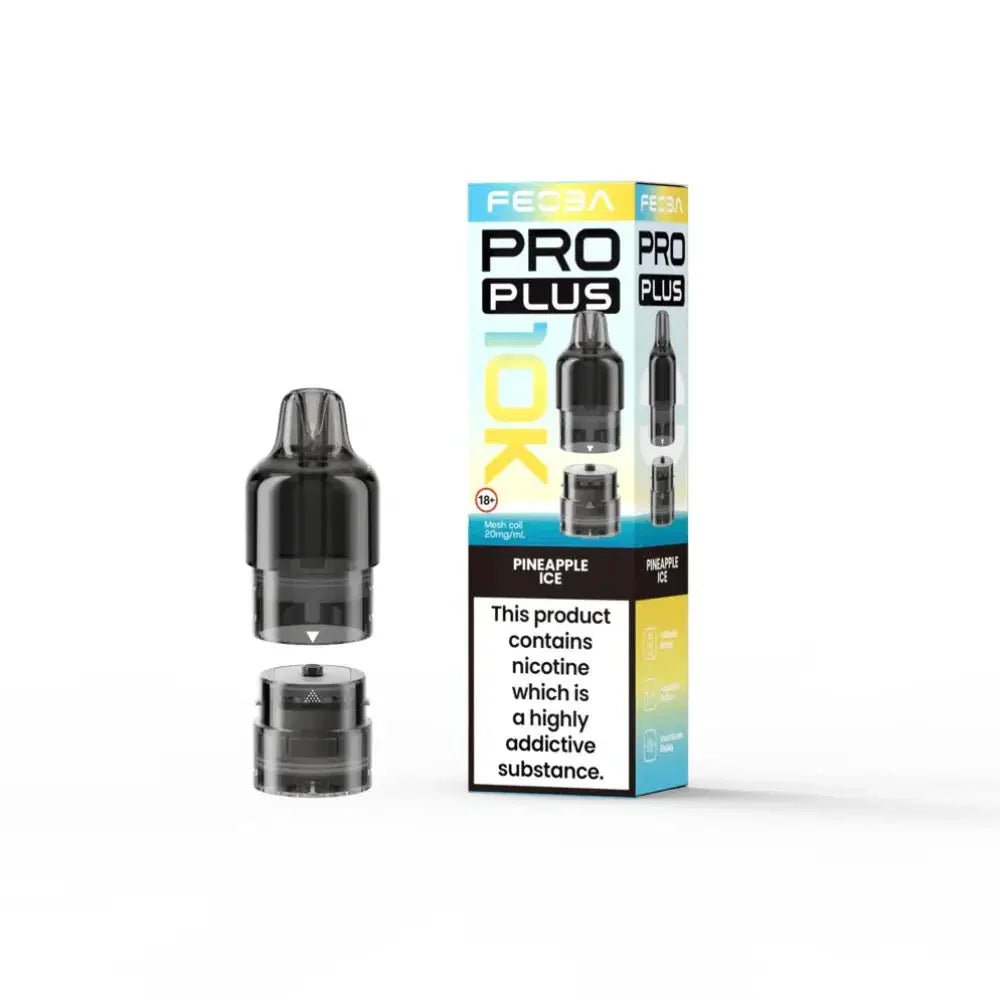 Feoba Pro Plus 10k Replacement Pods Pack of 5 Pineapple Ice