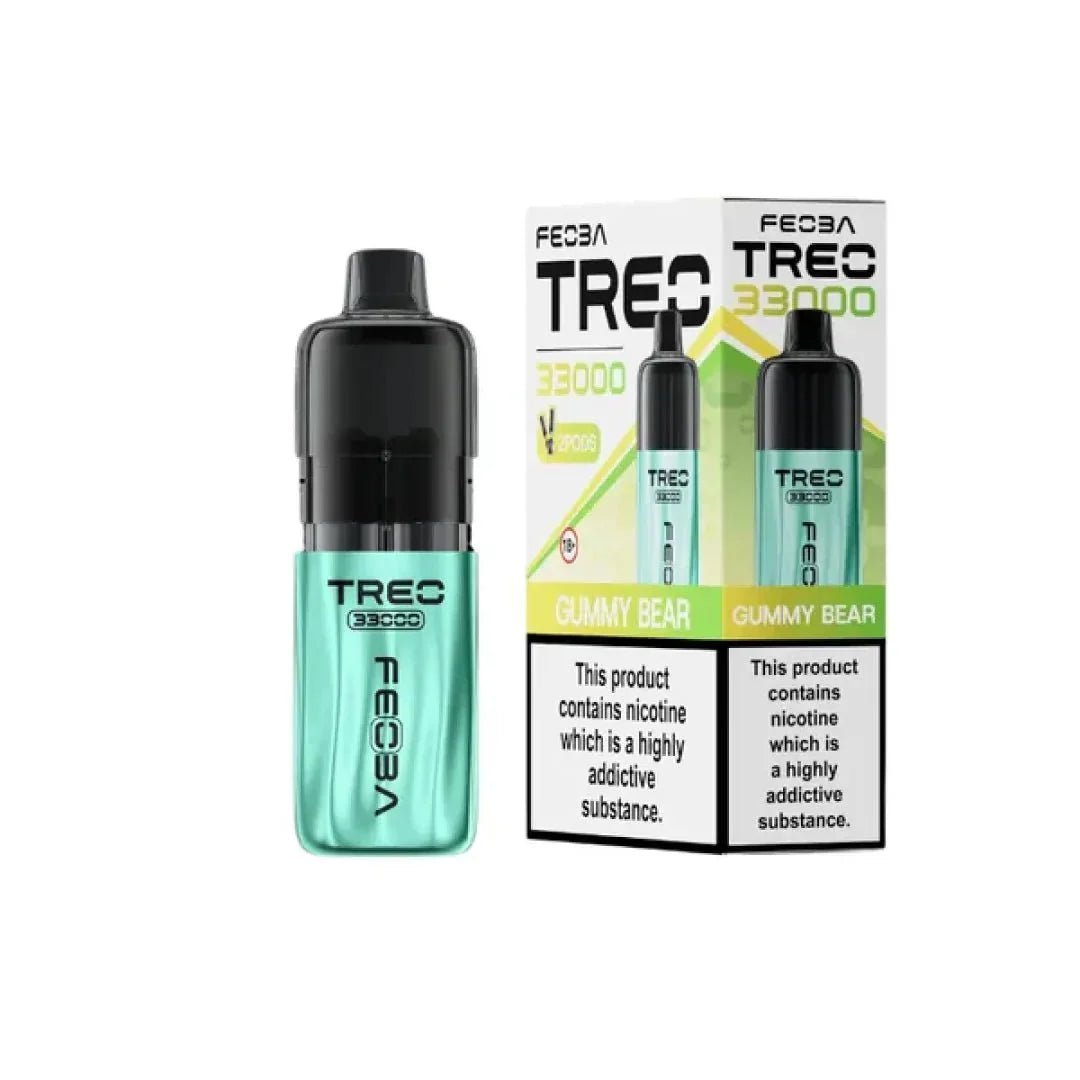 Feoba Treo 33k Prefilled Pod Vape Kit Box of 5 Gummy Bear