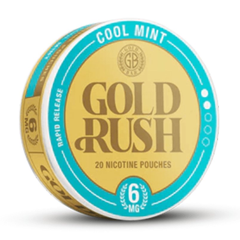 Gold Bar Gold Rush Nicotine Pouches Pack of 10 - Bulk Vape Wholesale
