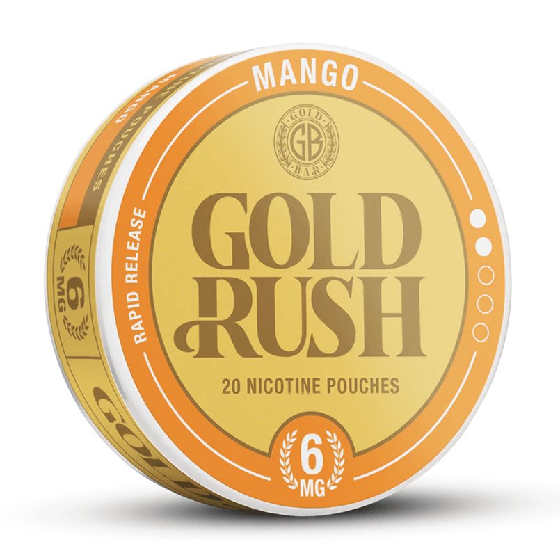 Gold Bar Gold Rush Nicotine Pouches Pack of 10 - Bulk Vape Wholesale