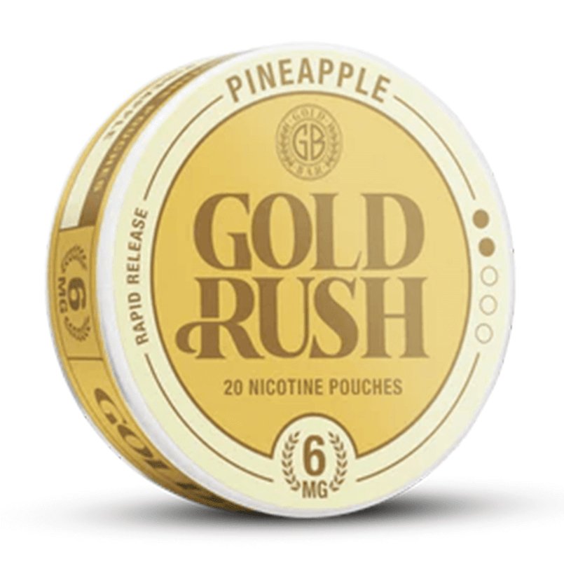 Gold Bar Gold Rush Nicotine Pouches Pack of 10 - Bulk Vape Wholesale