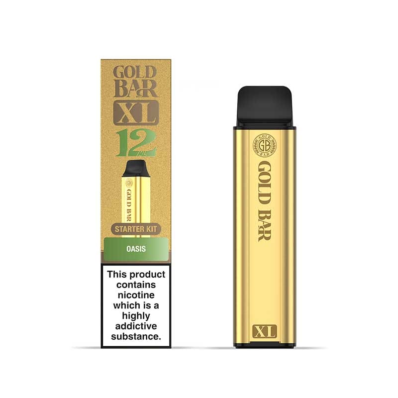 Gold Bar XL 10k Prefilled Pod Kit Box of 5 Oasis