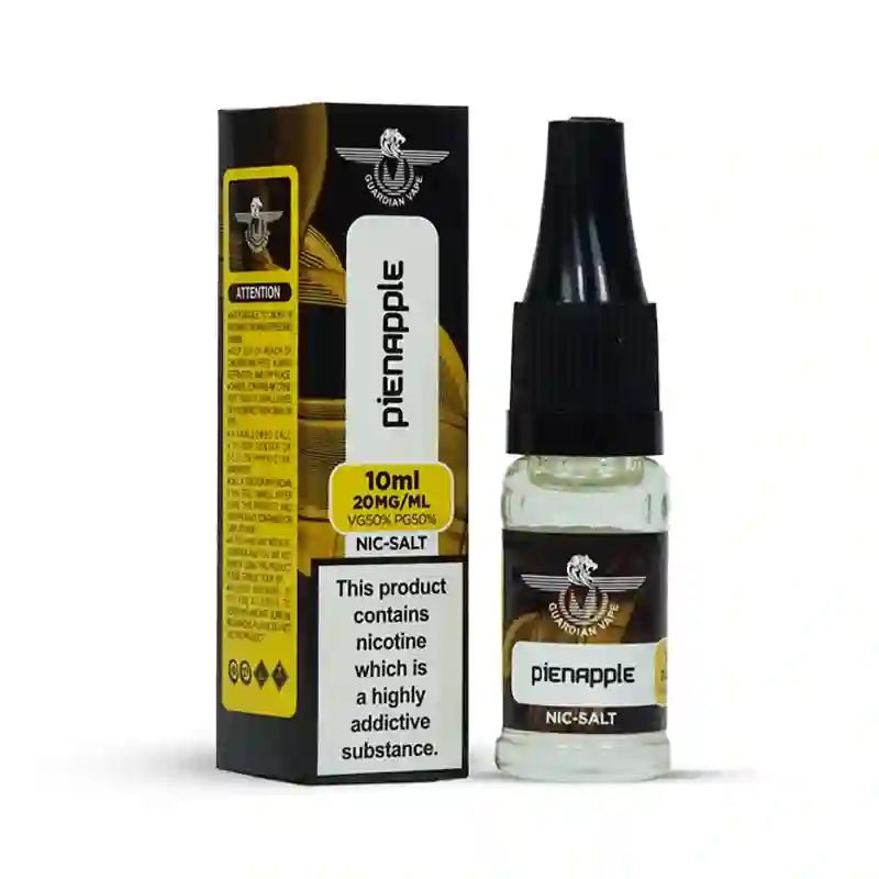 Guardian Vape Nic Salt E - Liquids Box of 10 Pineapple