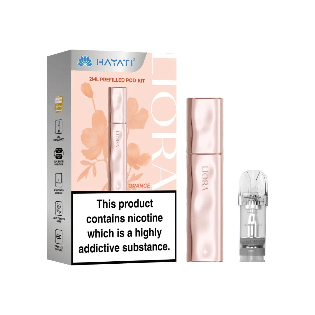Hayati LIORA Pod vape Kit Orange