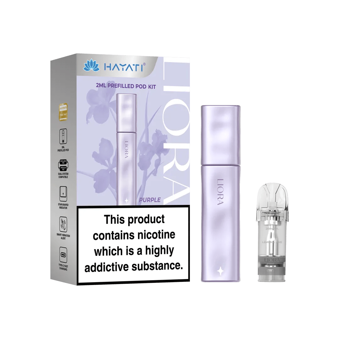 Hayati LIORA Pod vape Kit Purple