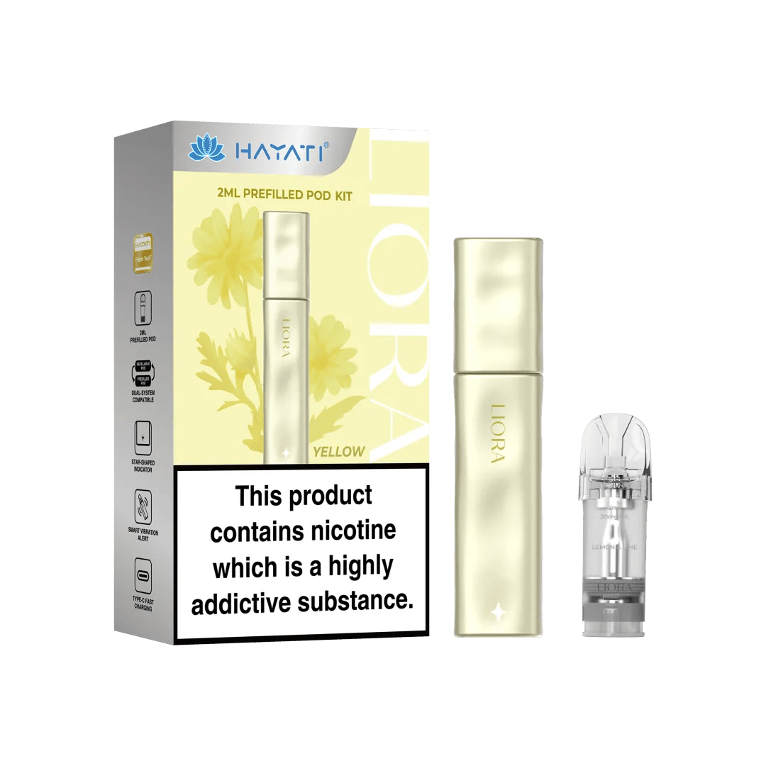 Hayati LIORA Pod vape Kit Yellow