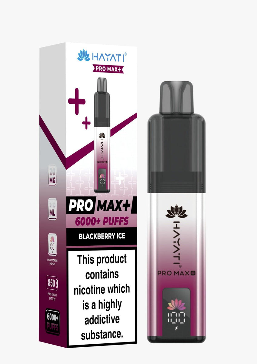 Hayati Pro Max+ 6000 Puffs Disposable Vape Box of 5 - Bulk Vape Wholesale