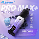 Hayati Pro Max+ 6000 Puffs Prefilled Pod Vape Kit Box of 5 Blue Frozen *New*