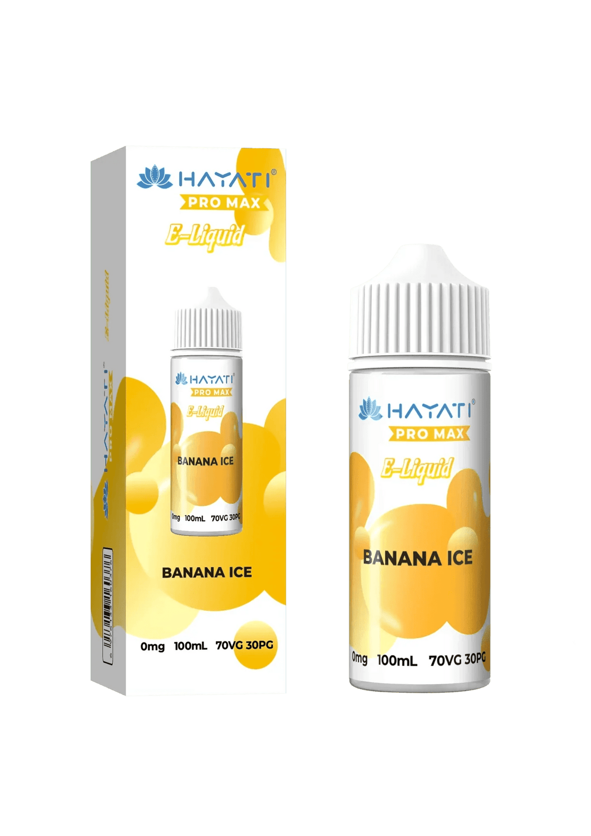 Hayati Pro Max E - liquid 100ml Banana Ice