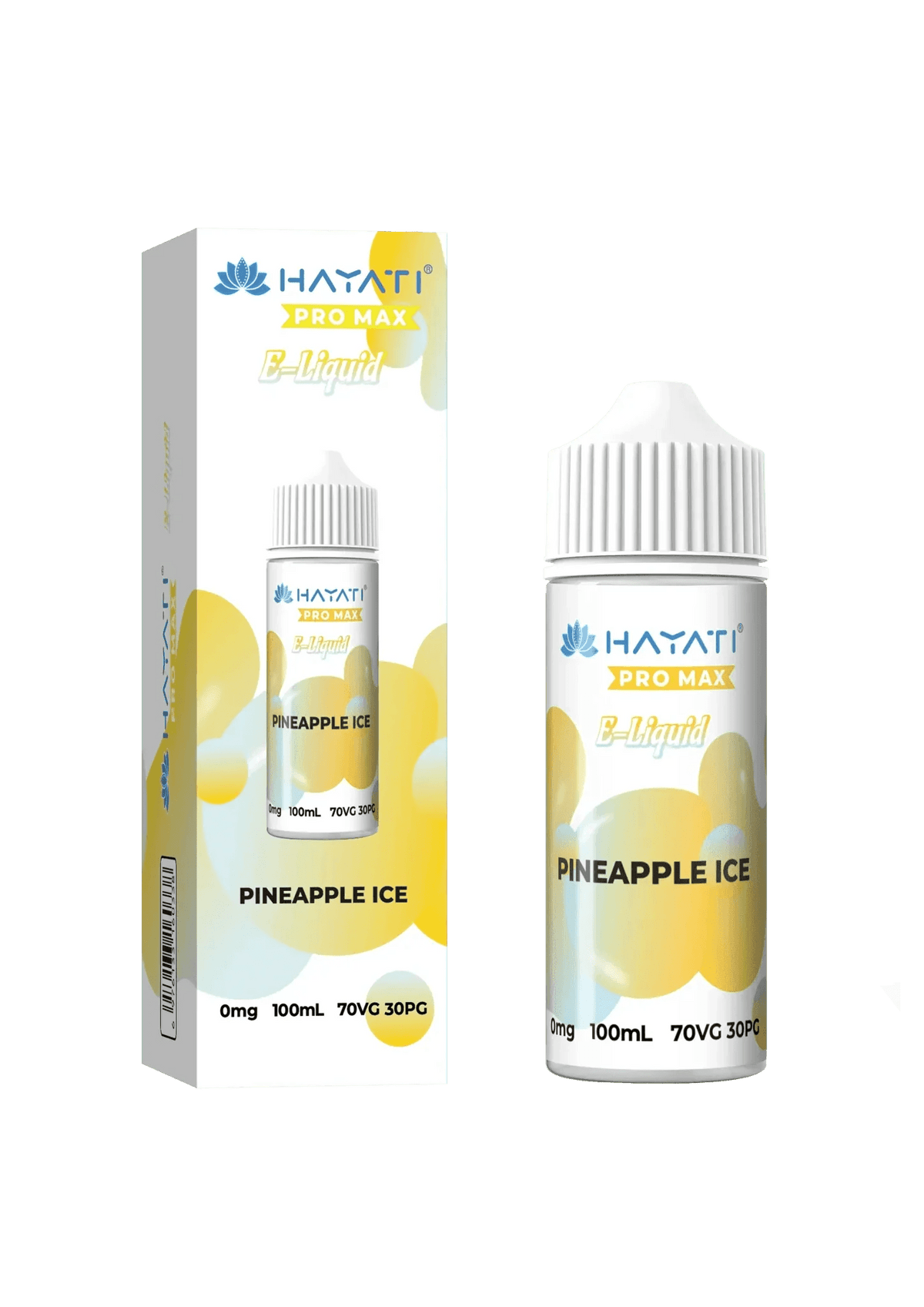 Hayati Pro Max E - liquid 100ml Pineapple Ice