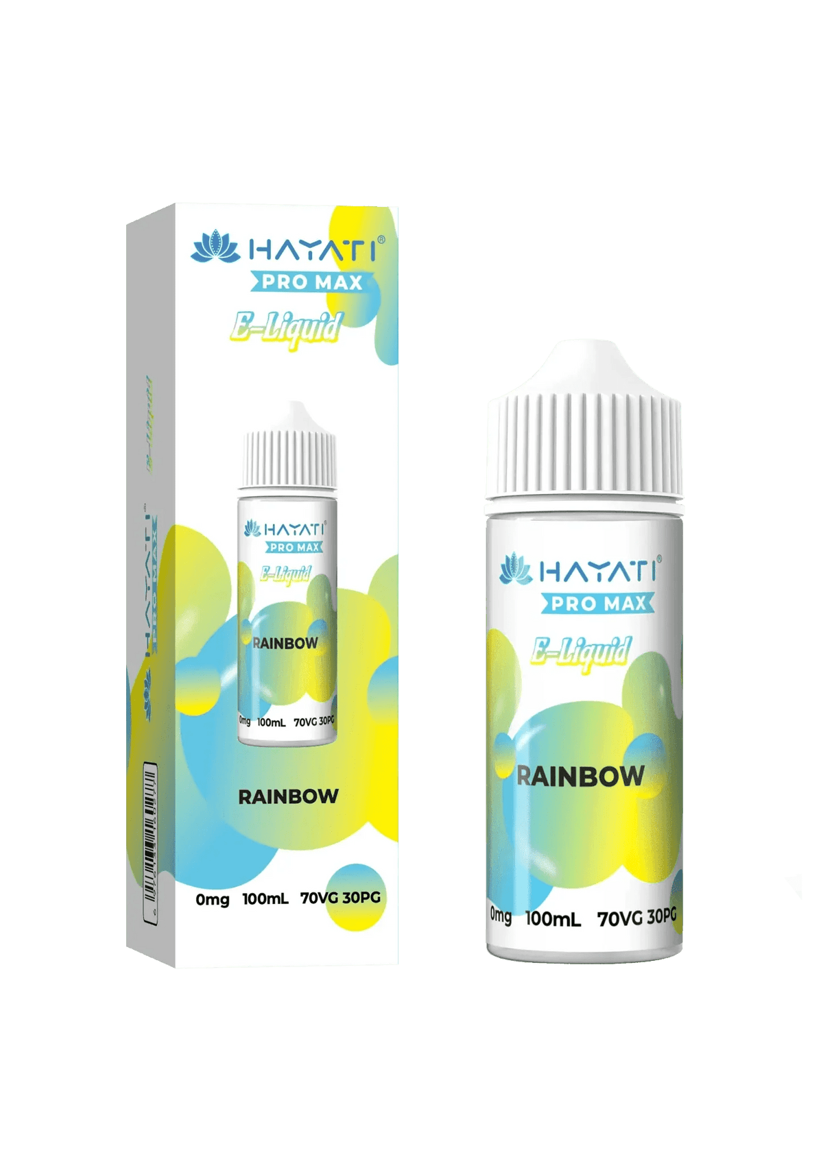 Hayati Pro Max E - liquid 100ml Rainbow