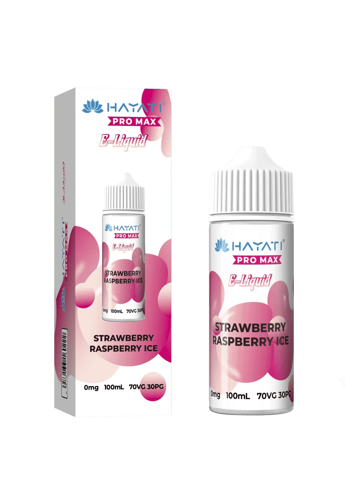 Hayati Pro Max E - liquid 100ml Strawberry Raspberry Ice
