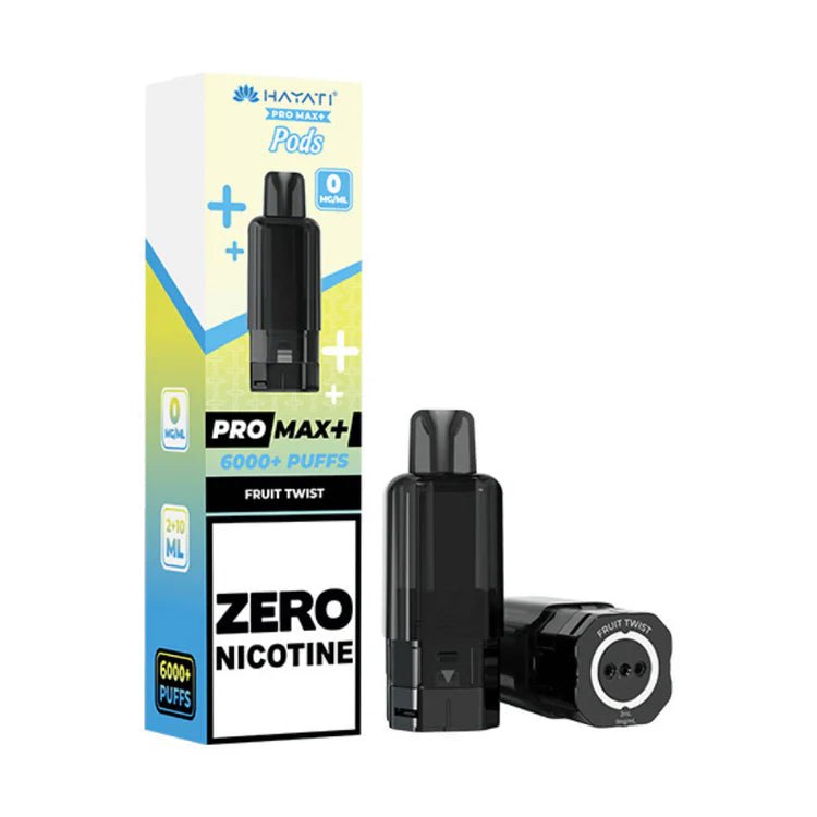 Hayati Pro Max Plus 6000 Prefilled Pod Zero Nicotine Fruit Twist