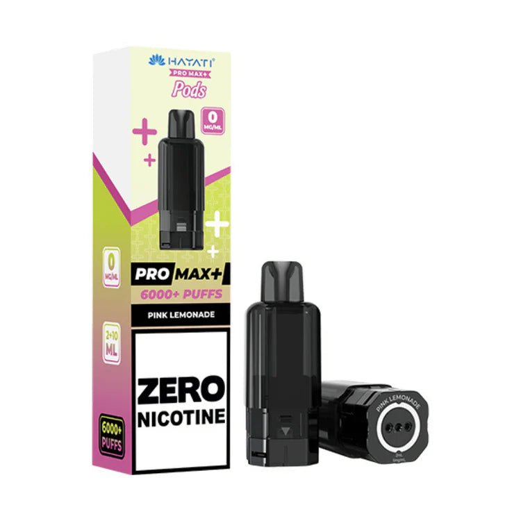 Hayati Pro Max Plus 6000 Prefilled Pod Zero Nicotine Pink Lemonade