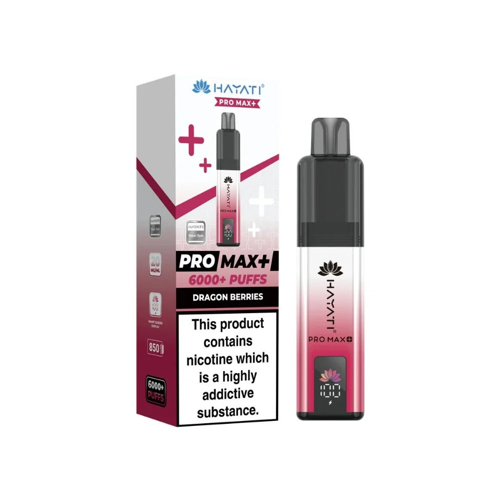 Hayati Pro Max Plus 6000 Prefilled Pods Box of 5 Midnight Dream (£19.99)