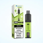 Hayati Pro Max Plus 6000 Puffs Prefilled Pod Vape Kit Box of 5 - 10mg Fresh Mint