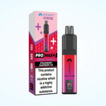 Hayati Pro Max Plus 6000 Puffs Prefilled Pod Vape Kit Box of 5 - 10mg Strawberry Raspberry Ice