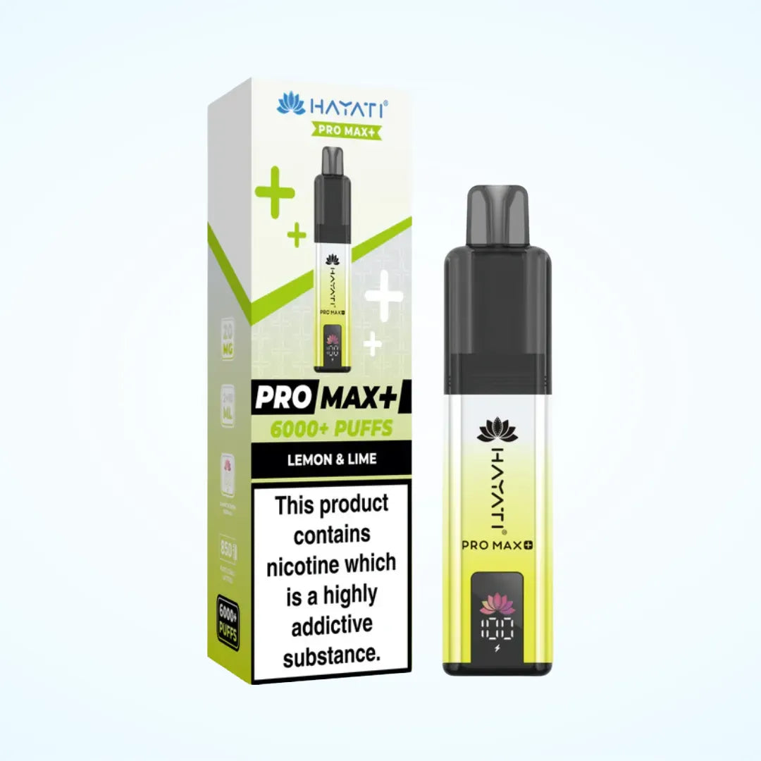 Hayati Pro Max Plus 6000 Puffs Prefilled Pod Vape Kit Box of 5 - 10mg