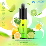 Hayati Twist 5000 Puffs Disposable Vape Box of 5 Lemon Lime
