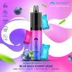Hayati Twist 5000 Puffs Disposable Vape Box of 5 Blue Razz Gummy Bear