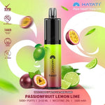 Hayati Twist 5000 Puffs Disposable Vape Box of 5 Passion Fruit Lemon Lime