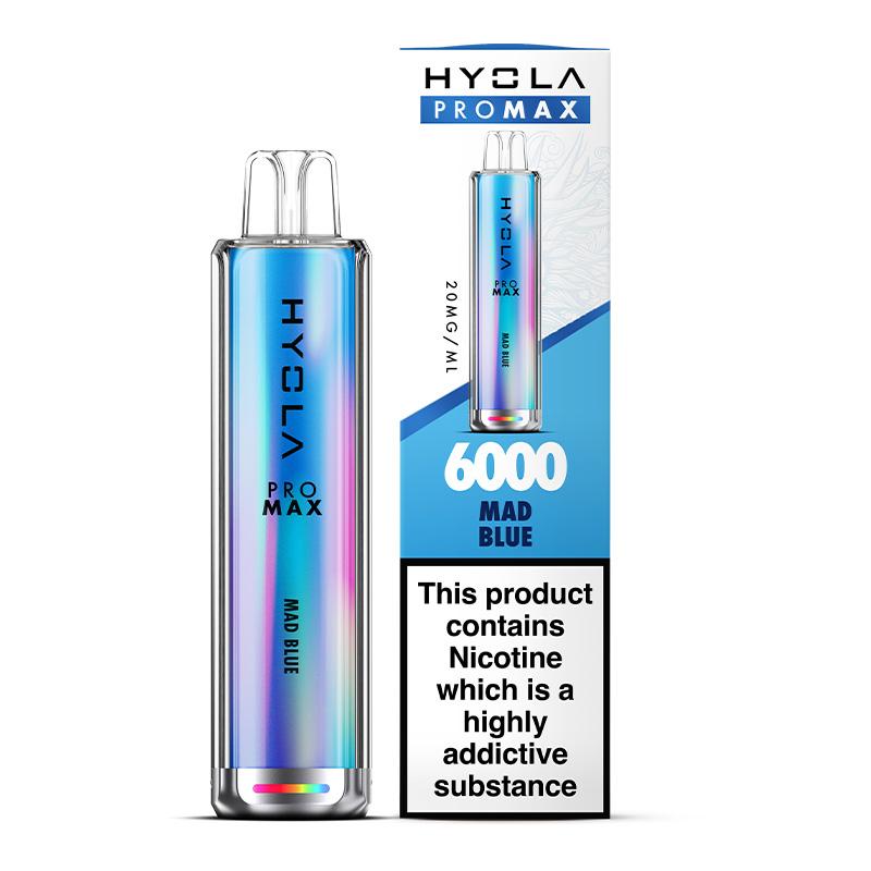 Buy Hyola Pro Max 6000 Disposable Vape Box of 10 - Bulk Vape Wholesale