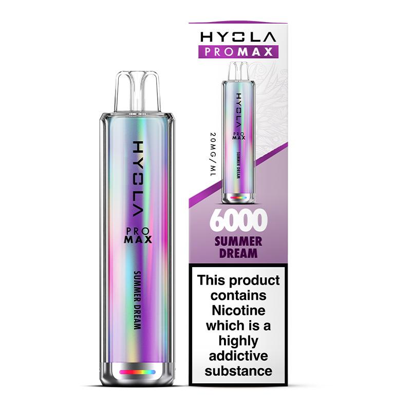 Buy Hyola Pro Max 6000 Disposable Vape Box of 10 - Bulk Vape Wholesale