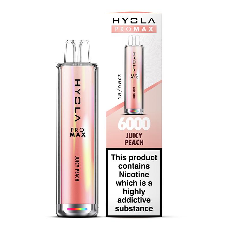 Buy Hyola Pro Max 6000 Disposable Vape Box of 10 - Bulk Vape Wholesale