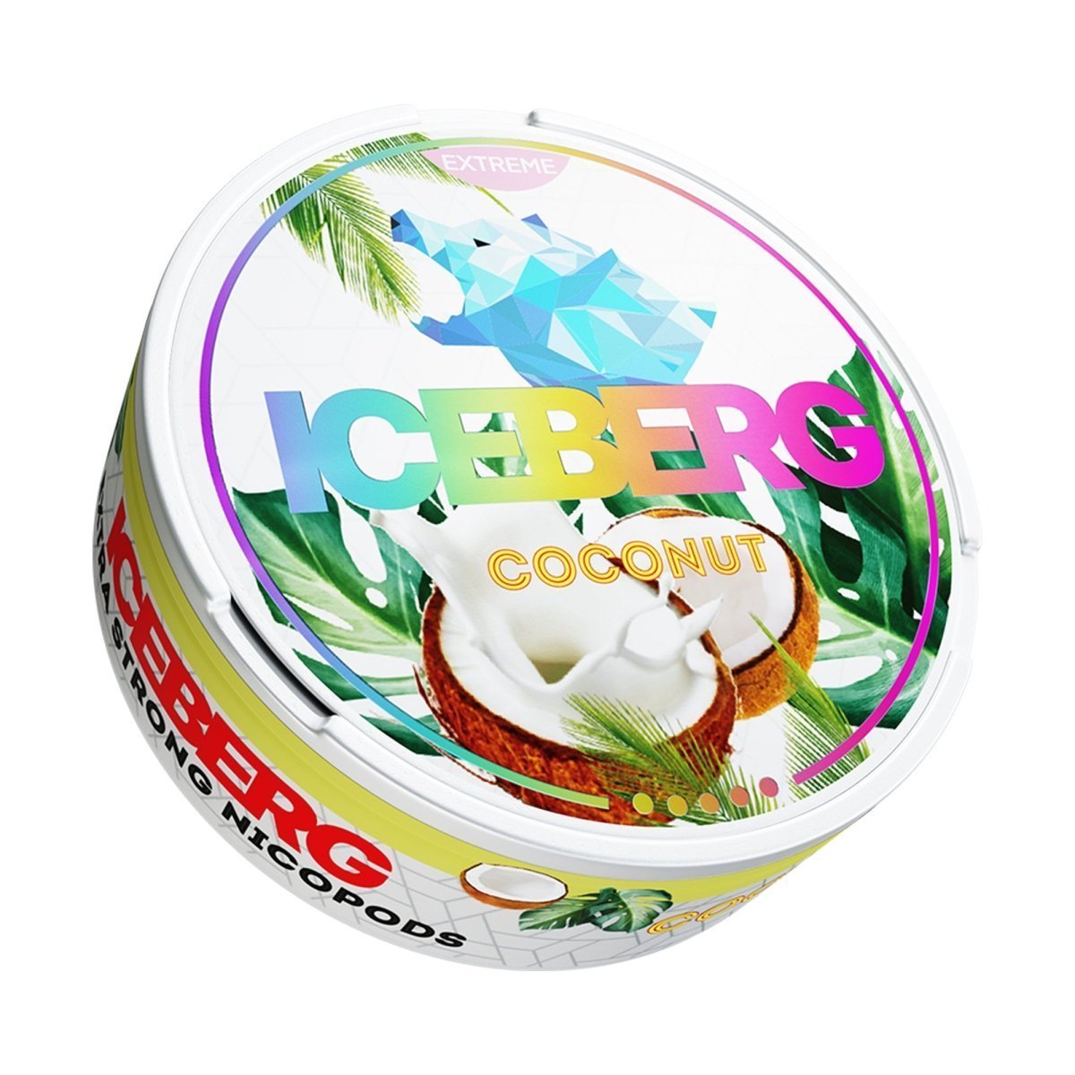 Iceberg Nicotine Pouches Pack of 10 Coconut
