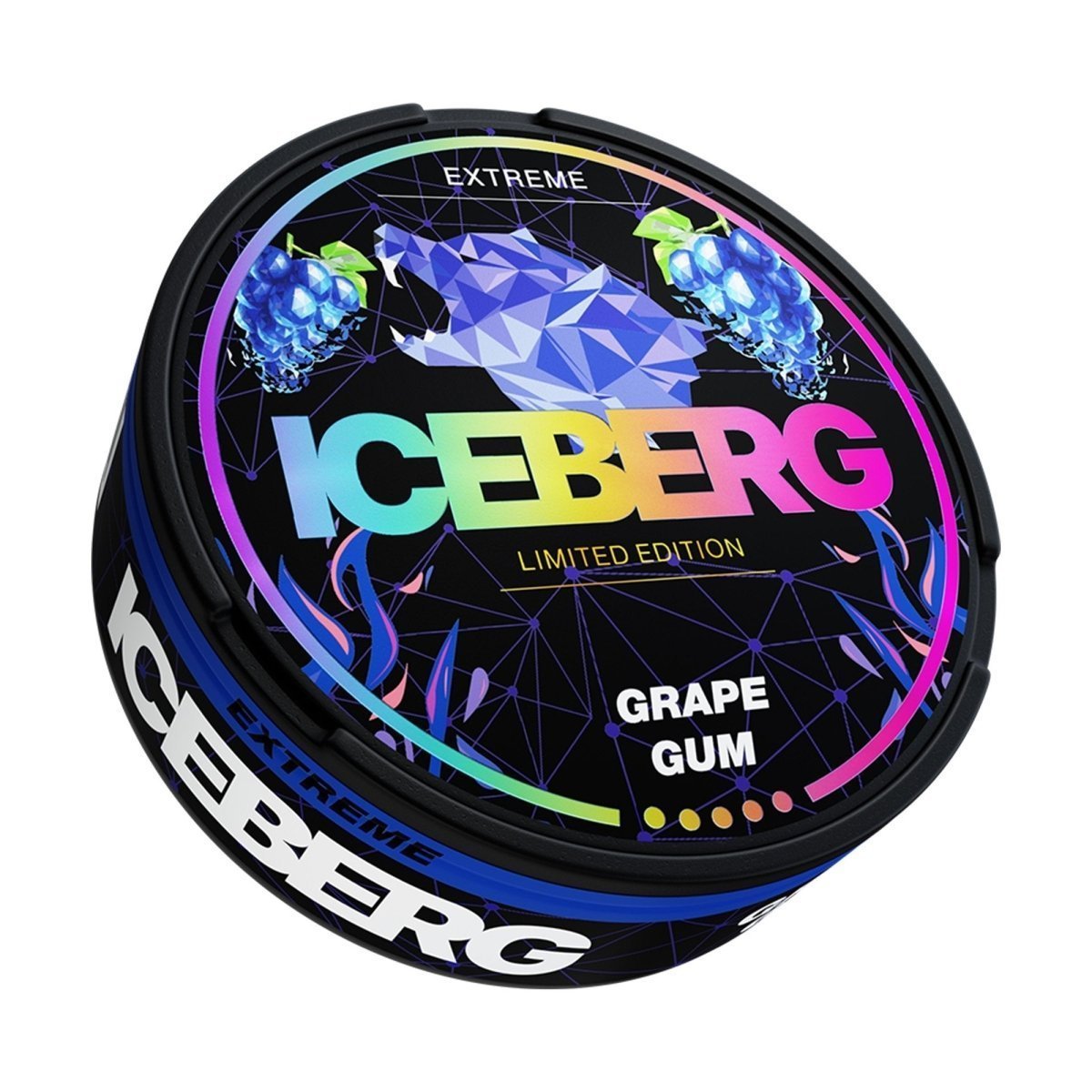 Iceberg Nicotine Pouches Pack of 10 Grape Gum