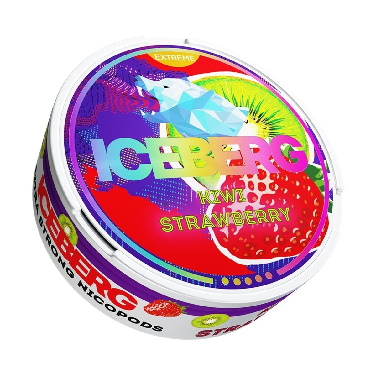 Iceberg Nicotine Pouches Pack of 10 Kiwi Strawberry