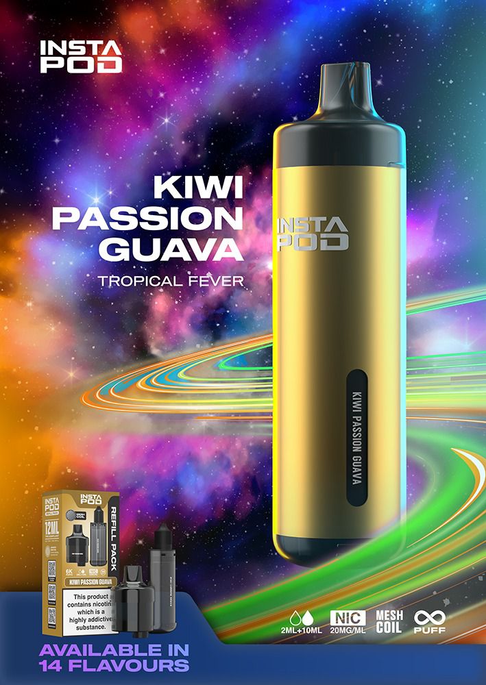 Buy Insta Pod 6000 Disposable Vape Pack of 5 - Bulk Vape Wholesale