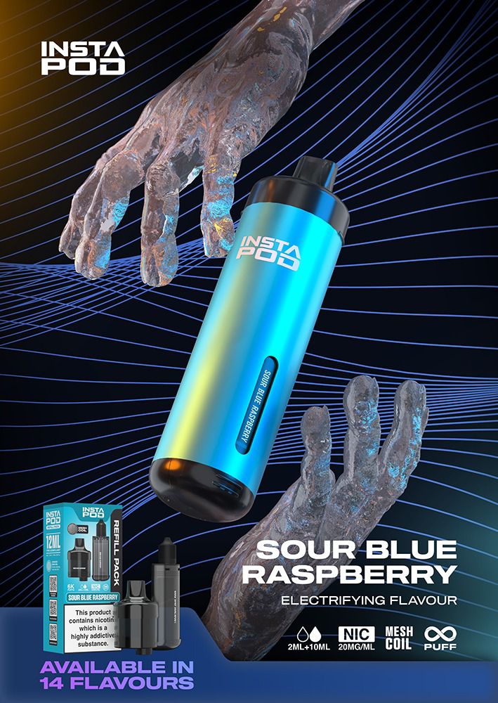 Buy Insta Pod 6000 Disposable Vape Pack of 5 - Bulk Vape Wholesale