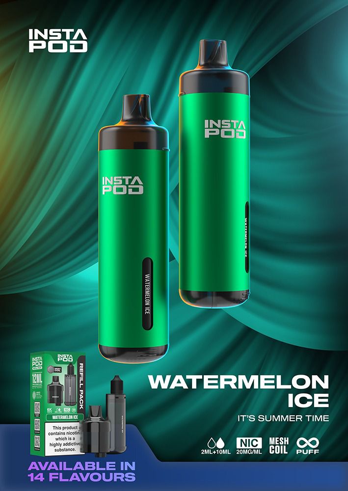 Buy Insta Pod 6000 Disposable Vape Pack of 5 - Bulk Vape Wholesale