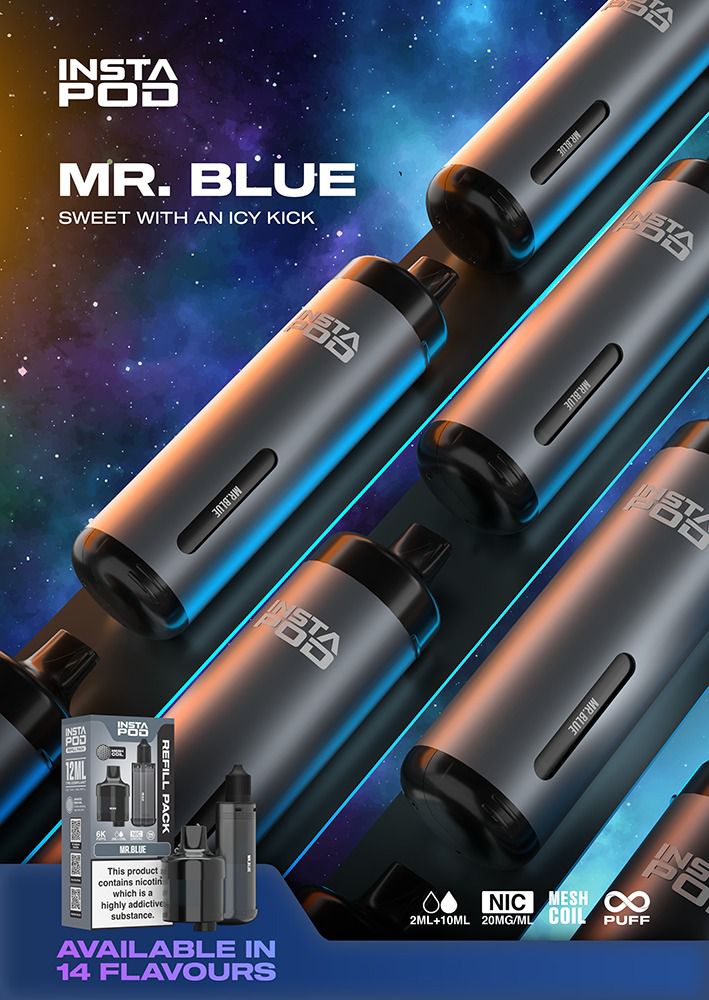 Buy Insta Pod 6000 Disposable Vape Pack of 5 - Bulk Vape Wholesale