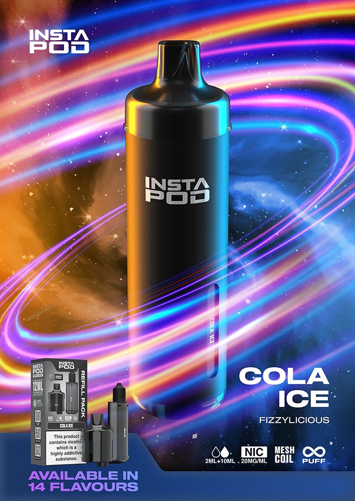 Buy Insta Pod 6000 Disposable Vape Pack of 5 - Bulk Vape Wholesale