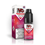 IVG Intense Nic Salts 10ml E - Liquid Pack of 10 Strawberry Raspberry Cherry