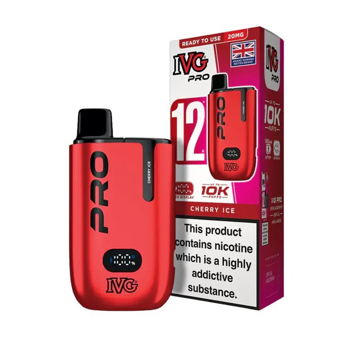 IVG Pro 10K Prefilled Pod Kit - Box of 5 Cherry Ice