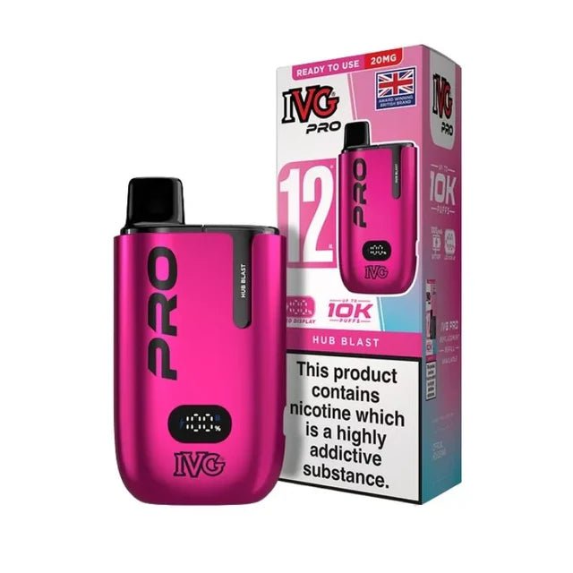 IVG Pro 10K Prefilled Pod Kit - Box of 5 Hub Blast