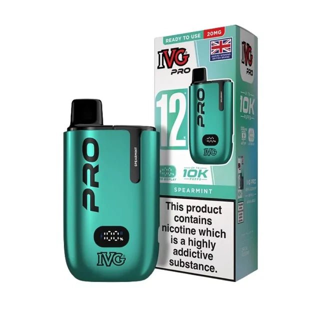 IVG Pro 10K Prefilled Pod Kit - Box of 5 Spearmint