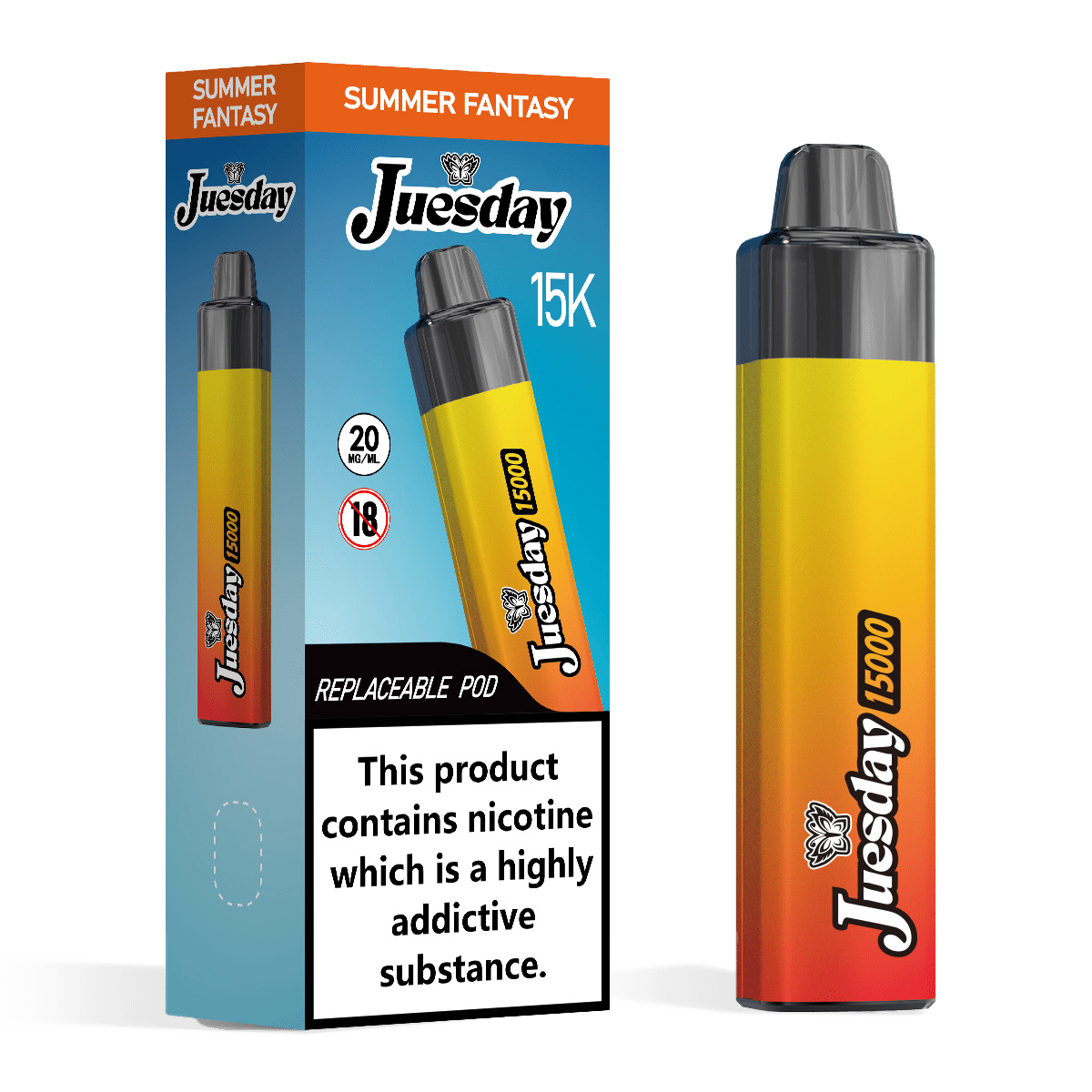 Juesday 15K Prefilled Vape Kit Summer Fantasy
