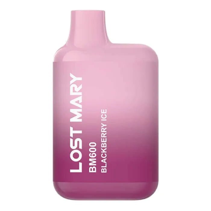 Lost Mary BM600 Prefilled Pod Vape Kit - Box of 10 Blackberry Ice