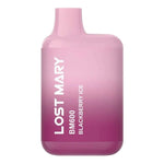 Lost Mary BM600 Prefilled Pod Vape Kit - Box of 10 Blackberry Ice