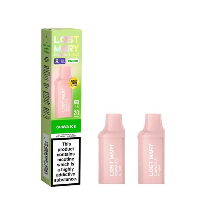 Lost Mary BM600 Replacement Pods Pack of 10 Guava Ice