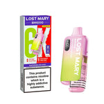 Lost Mary BM6000 Puffs Prefilled Pod Vape kit Box of 5 Watermelon Kiwi