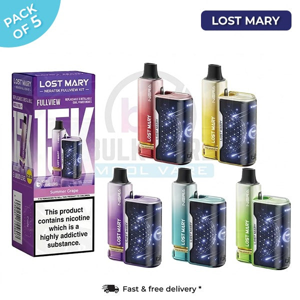 Lost Mary Nera 15K Prefilled Pod Kit - Box of 5