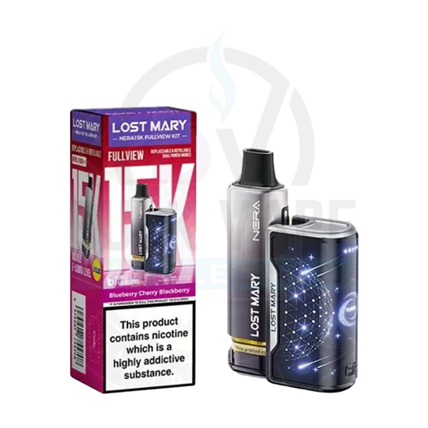 Lost Mary Nera 15K Prefilled Pod Kit - Box of 5 Blueberry Cherry Blackberry