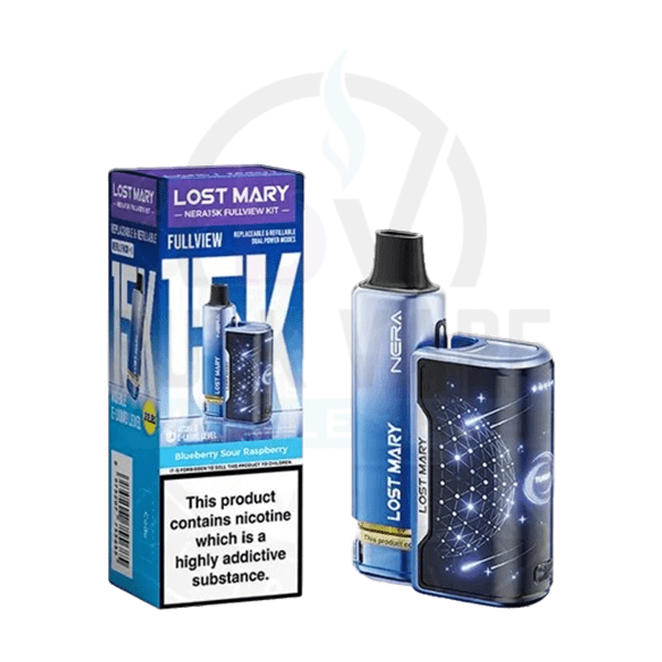 Lost Mary Nera 15K Prefilled Pod Kit - Box of 5 Blueberry Sour Raspberry