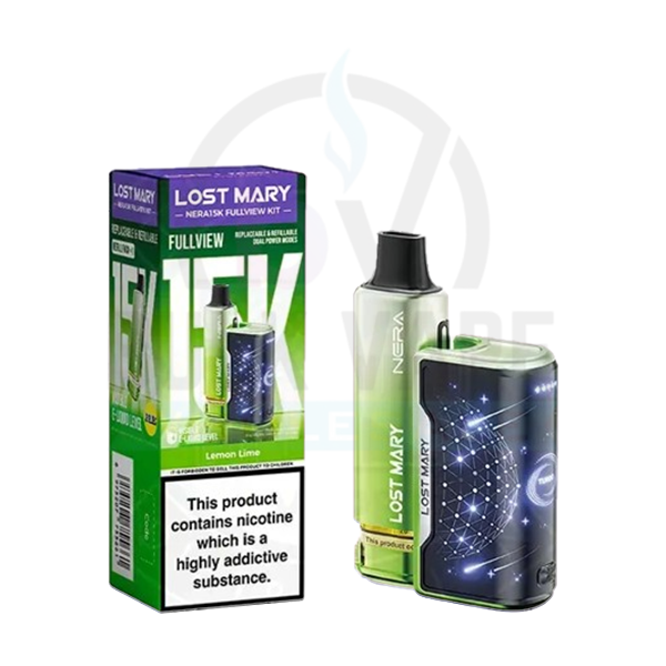 Lost Mary Nera 15K Prefilled Pod Kit - Box of 5 Lemon Lime